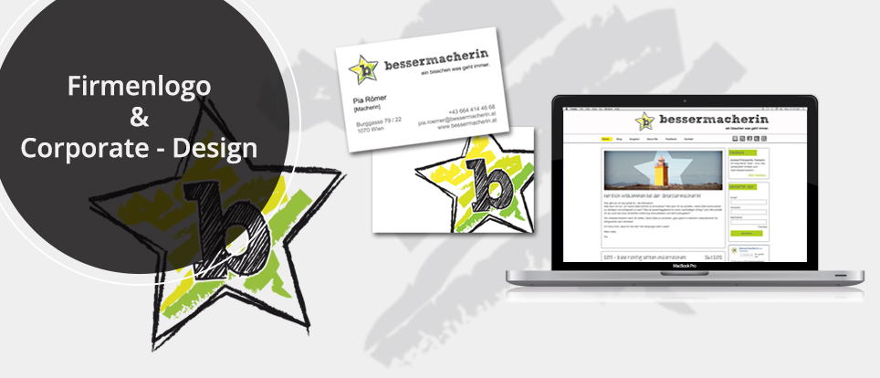 Webdesign & Grafik - Beispiel: Firmenlogo & Corporate Design