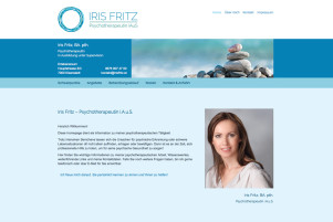 Webdesign & Grafik - Beispiel: Iris Fritz Psychotherapie