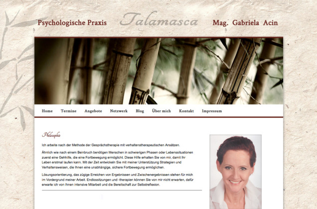 Webdesign & Grafik - Beispiel: Talamasca