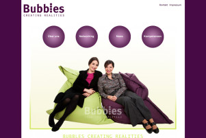 Webdesign & Grafik - Beispiel: Bubbles
