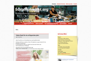 Webdesign & Grafik - Beispiel: Sozialflohmarkt Floridsdorf