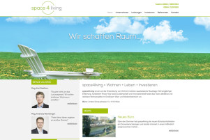 Webdesign & Grafik - Beispiel: space4living